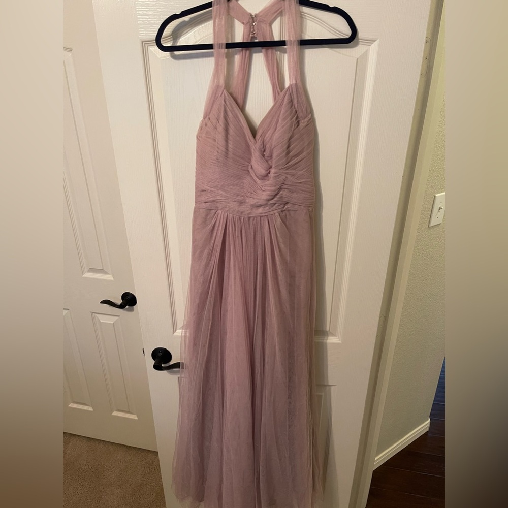 Monique Lhuillier bridesmaid dress dusty rose size 10!